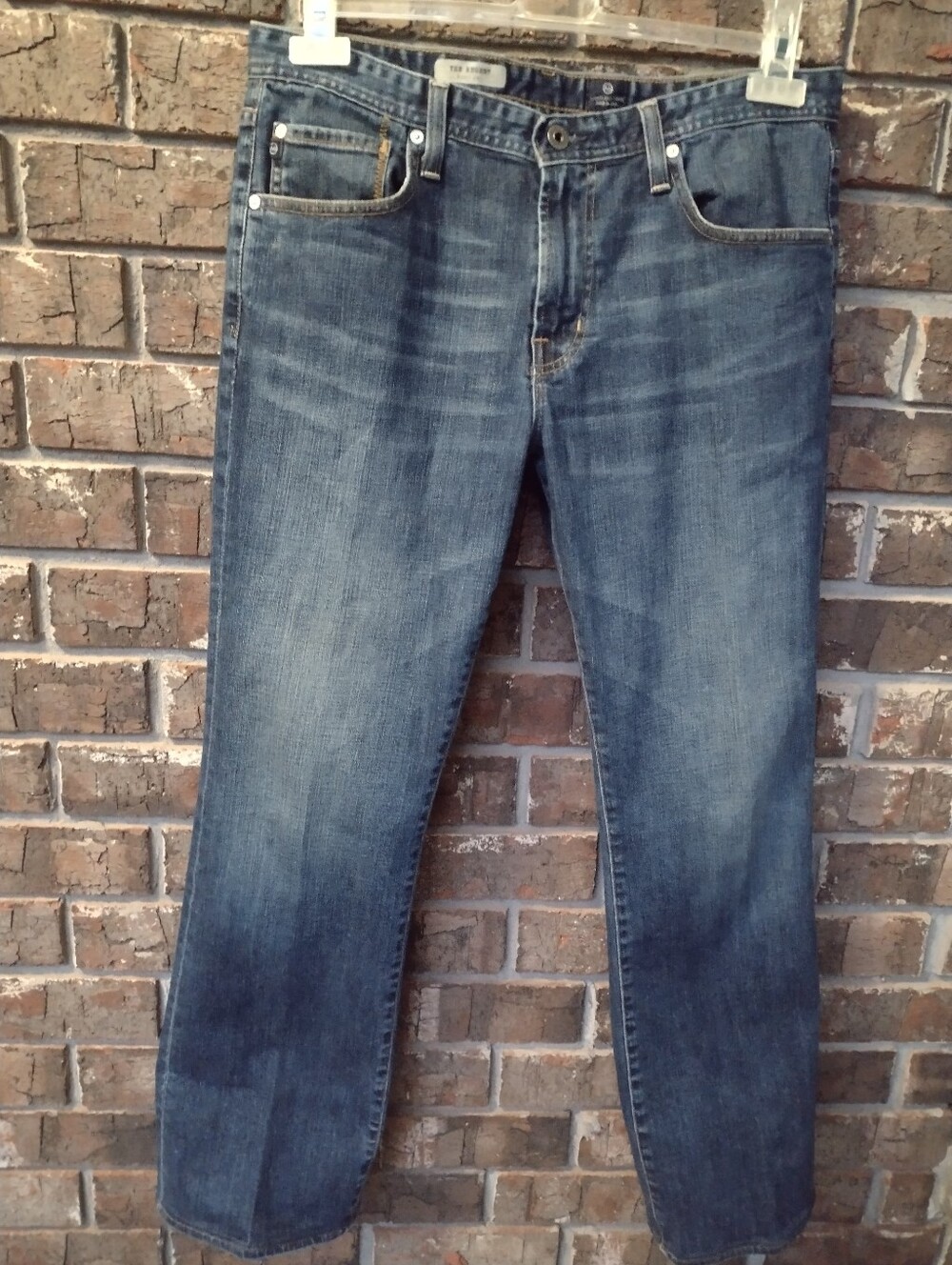 AG Adriano Goldschmied The Regent Bootcut Jeans Blue Sz 34 Fits 33" Made In USA